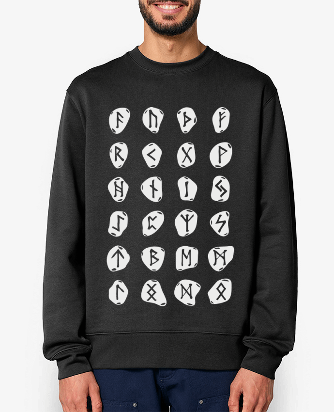 Sweat-shirt Runes symbole viking Par KronoArt