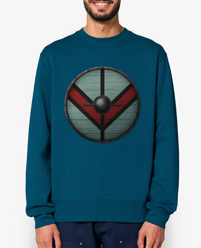 Sweat-shirt Bouclier Viking Par KronoArt