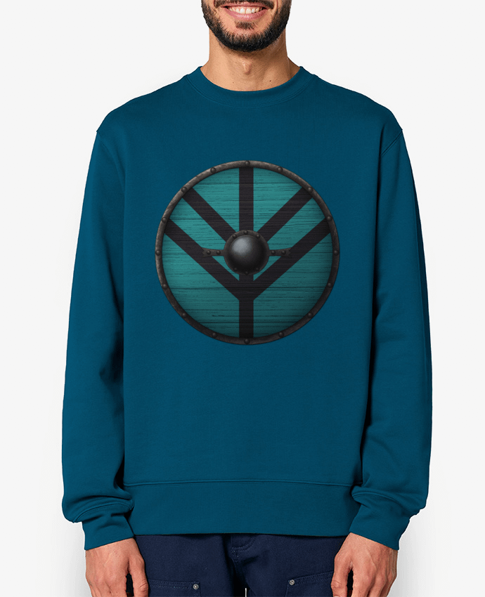 Sweat-shirt Bouclier Viking Par KronoArt