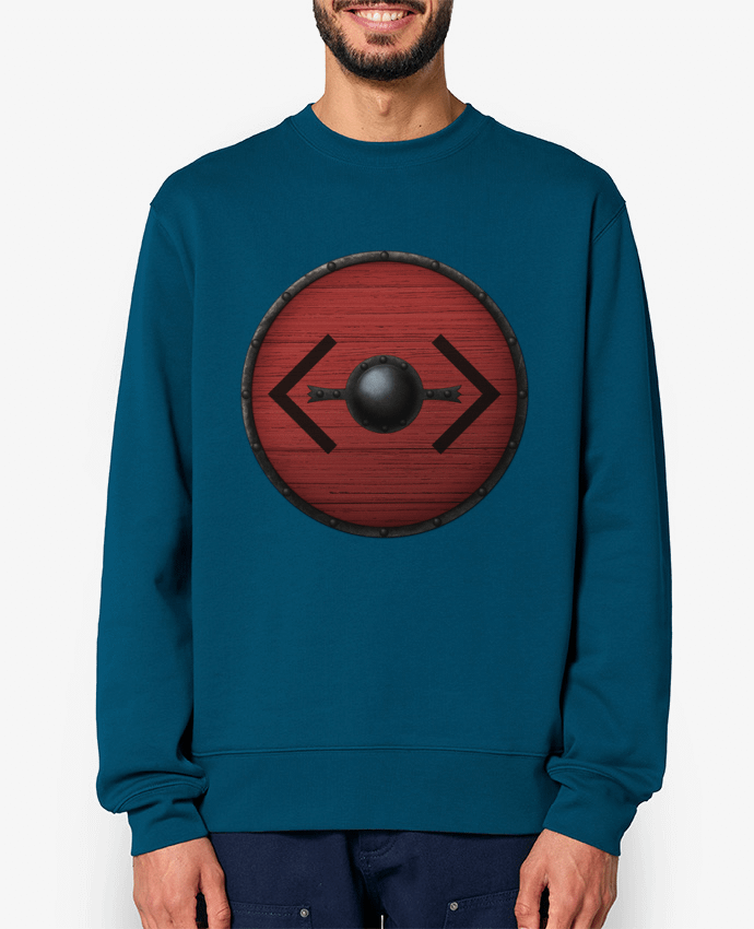 Sweat-shirt Bouclier Viking Par KronoArt