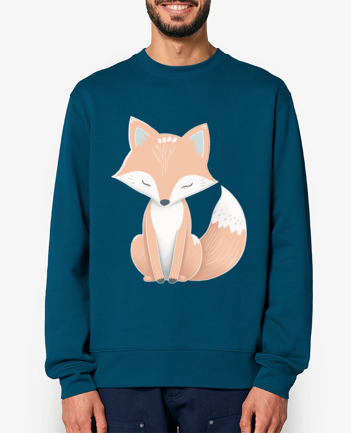 Sweat-shirt Renard stylisé Par KronoArt