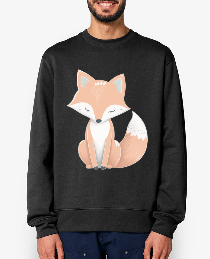 Sweat-shirt Renard stylisé Par KronoArt