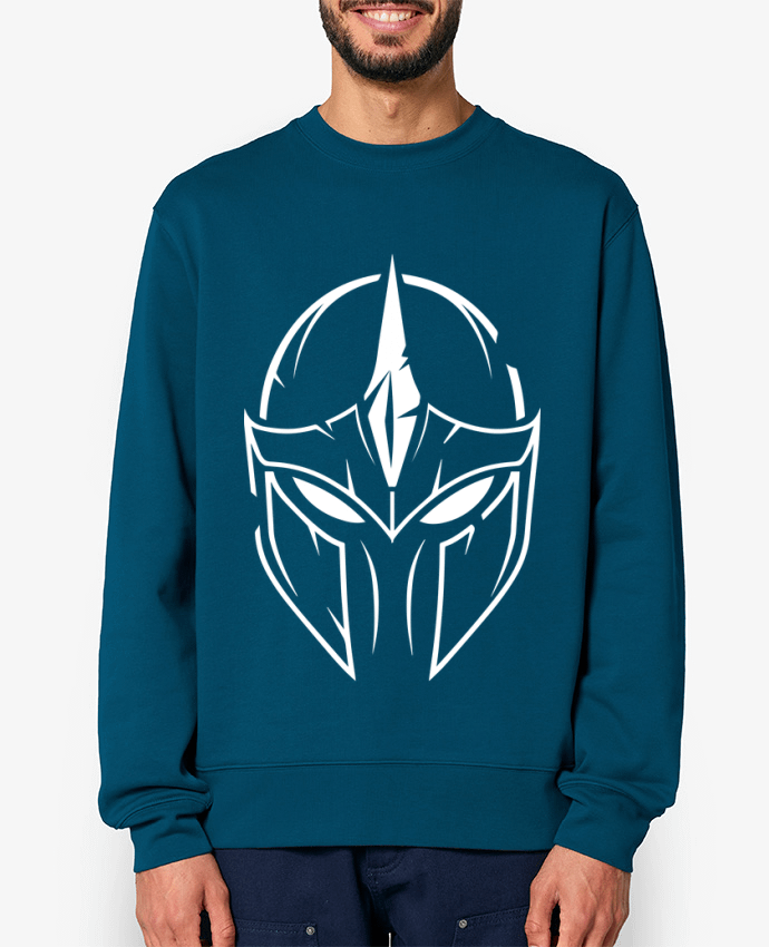 Sweat-shirt Casque guerrier Par KronoArt