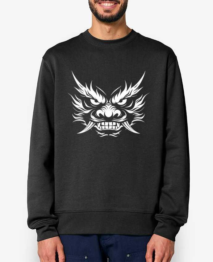 Sweat-shirt Oni, démon Japonais Par KronoArt