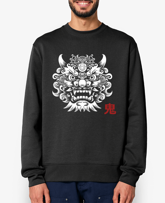 Sweat-shirt Oni, démon Japonais Par KronoArt