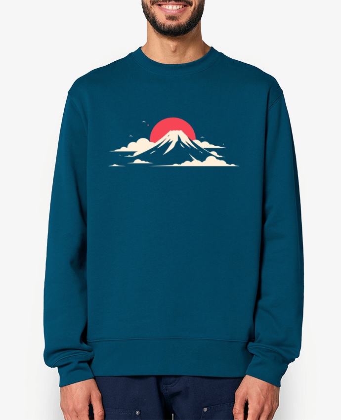 Sweat-shirt Mont Fuji Par KronoArt