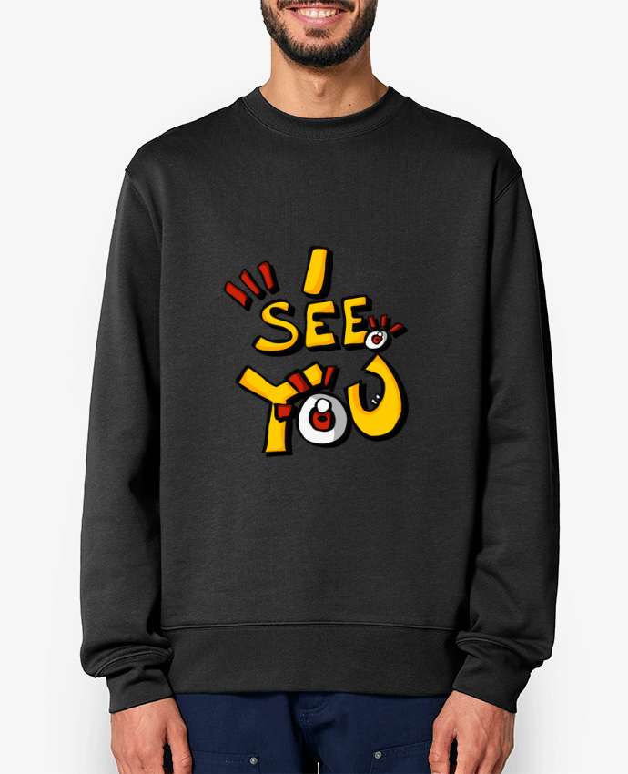 Sweat-shirt I see you Par Geia