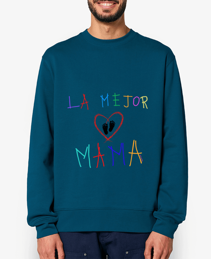 Sweat-shirt La mejor MAMA Par Diseños jeen