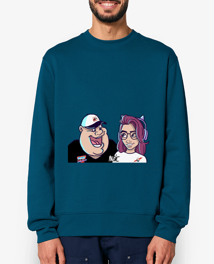 Sweat-shirt Les bouilles en duo Par Gerome En Live