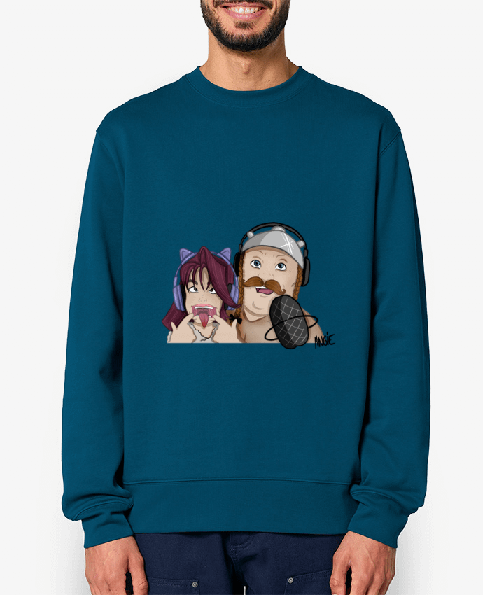 Sweat-shirt Les Bouilles En Live Par Gerome En Live
