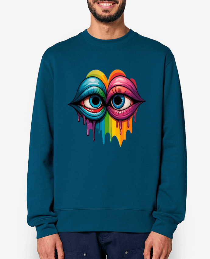 Sweat-shirt LOOK AT ME Par 33designerarte