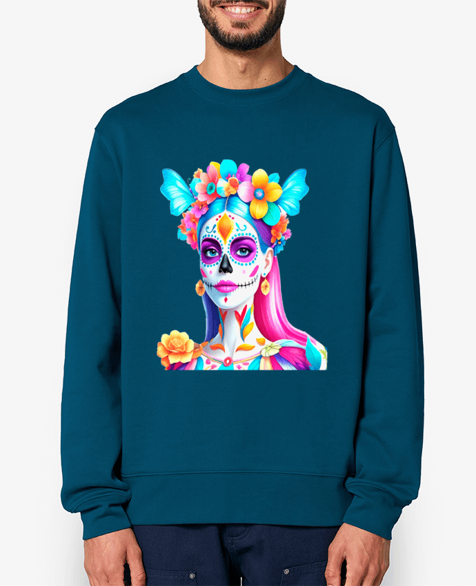 Sweat-shirt DAY OF THE DEAD Par 33designerarte