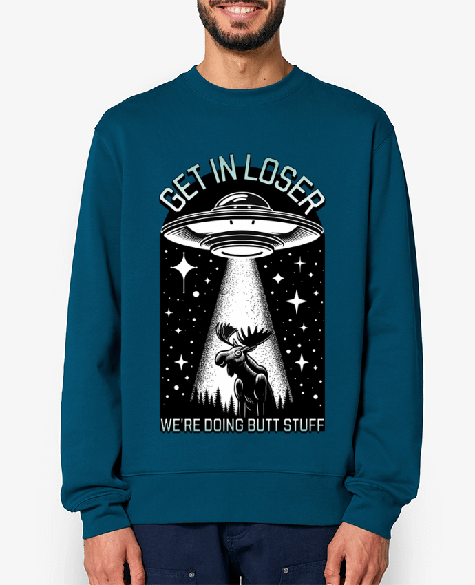 Sweat-shirt Get in loser Par Mona Designs