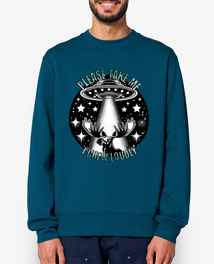 Sweat-shirt Please take me Par Mona Designs
