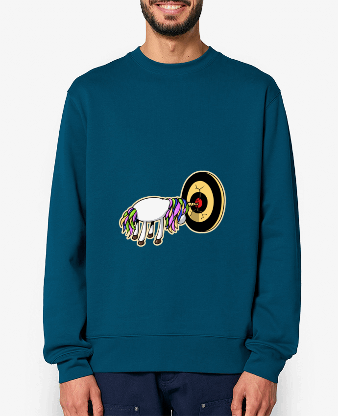 Sweat-shirt Licorne et fléchettes Par TOMI AX