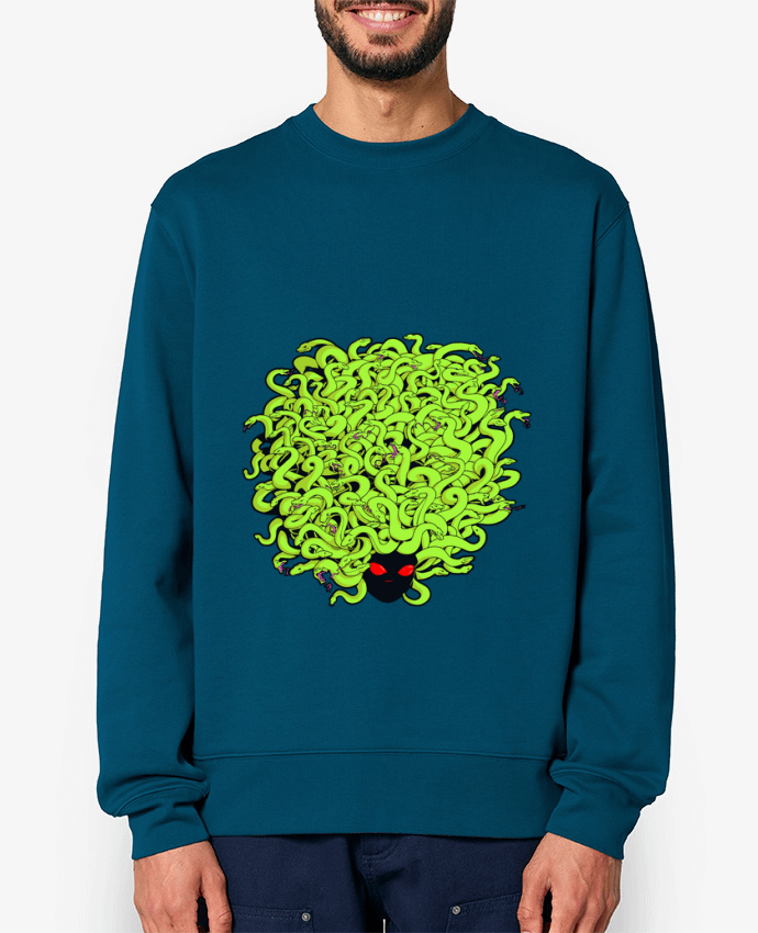 Sweat-shirt Médusa chevelue 2 Par TOMI AX