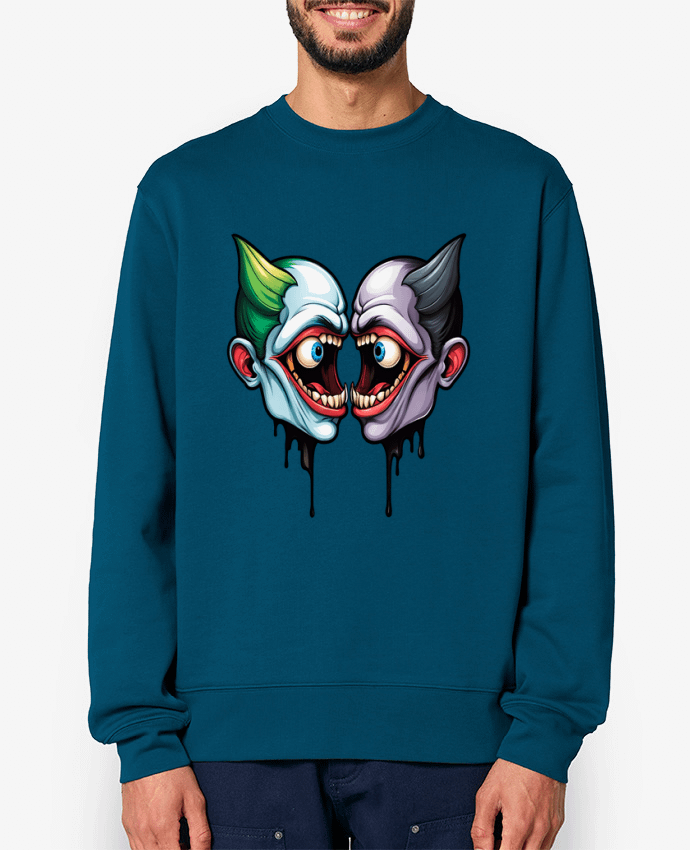 Sweat-shirt MOUTH WITH EYES Par 33designerarte
