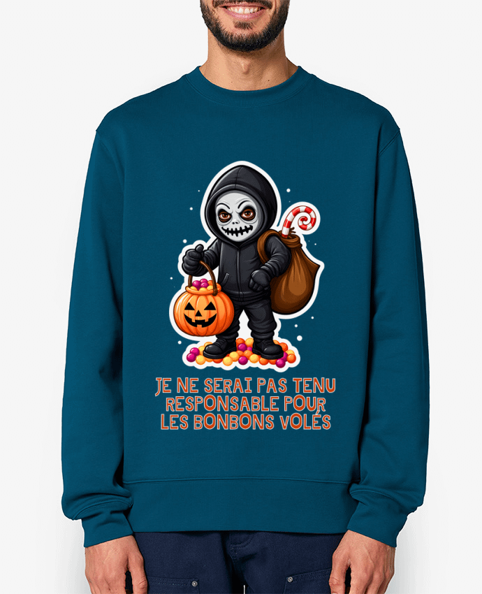 Sweat-shirt Je Ne Serai Pas Tenu Responsable Pour Les Bonbons Volés Par Phocea Editions