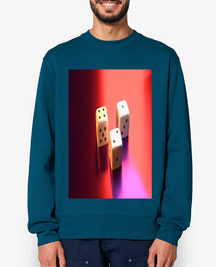Sweat-shirt Jeu de Dés Par White Tiger 60
