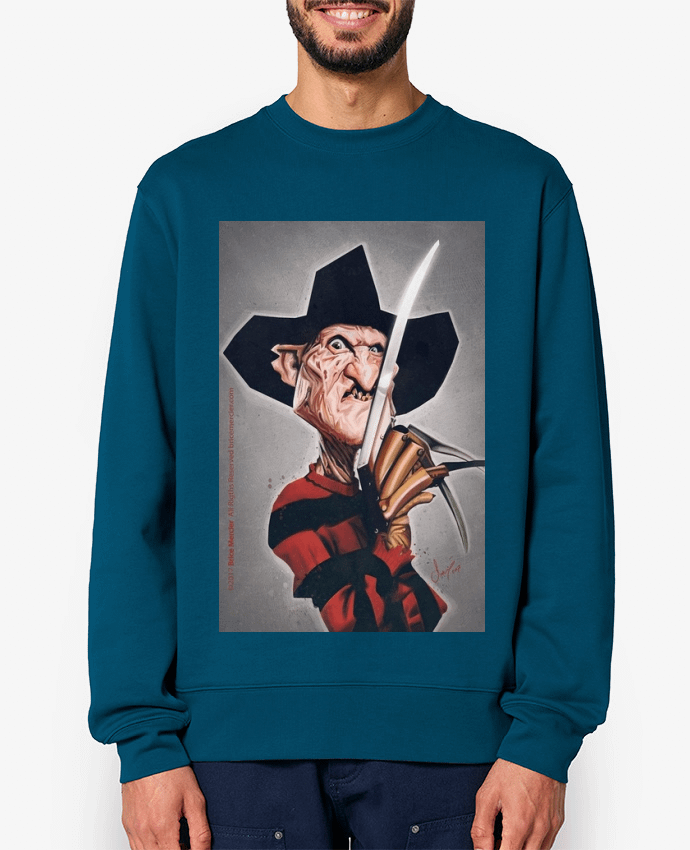 Sweat-shirt Caricature de Freddy Par White Tiger 60