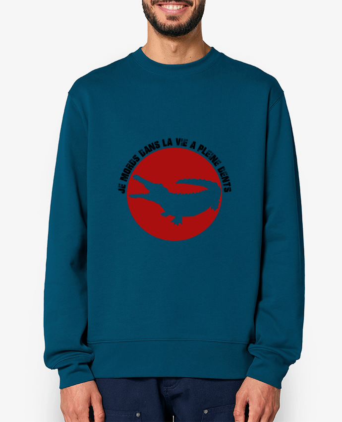 Sweat-shirt Animaux - Crocodile Par pjb