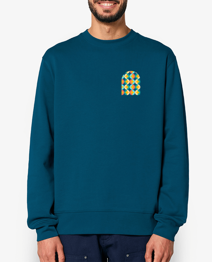 Sweat-shirt Blink Mozaik Par GRAFIT