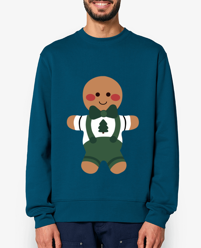 Sweat-shirt Biscuit monsieur sapin Par Babu 