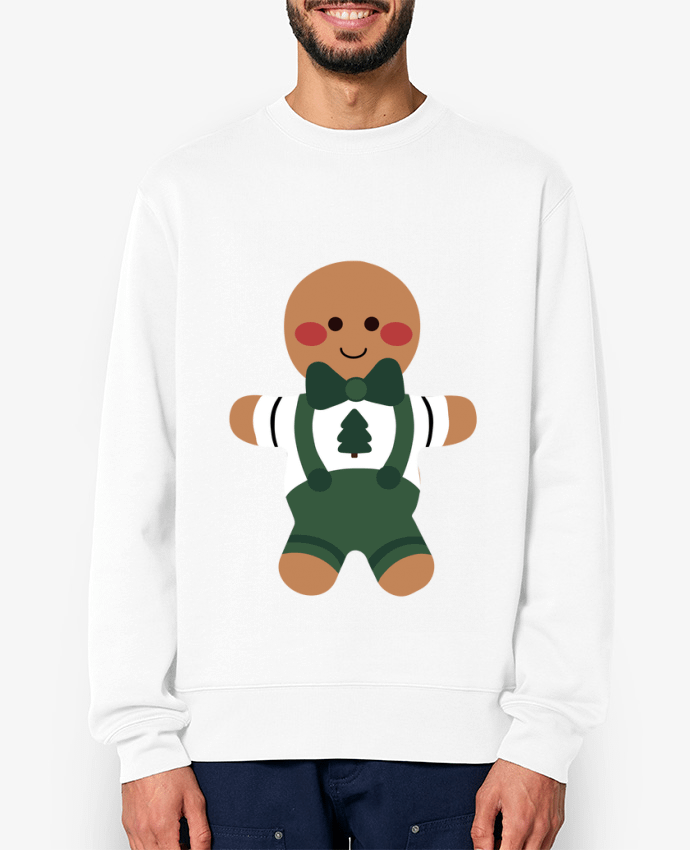 Sweat-shirt Biscuit monsieur sapin Par Babu 