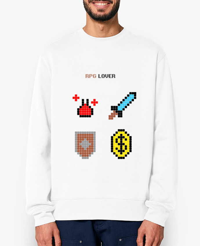 Sweat-shirt Rigged Poker - Pixel Art - RPG Lover Par Rigged Poker Shop