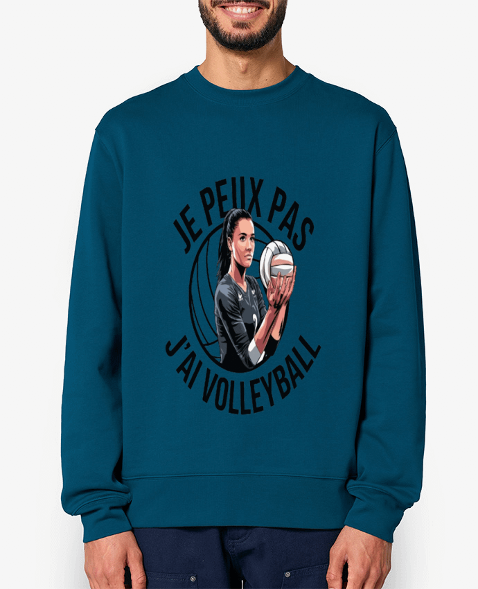 Sweat-shirt je peux pas j'ai volleyball Par bwilfy