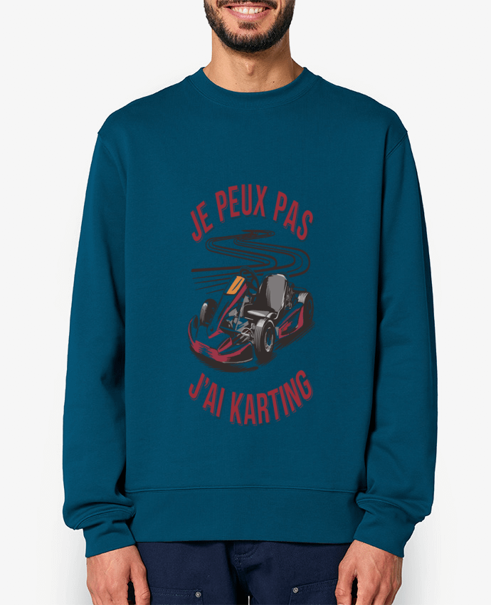 Sweat-shirt je peux pas j'ai karting Par bwilfy