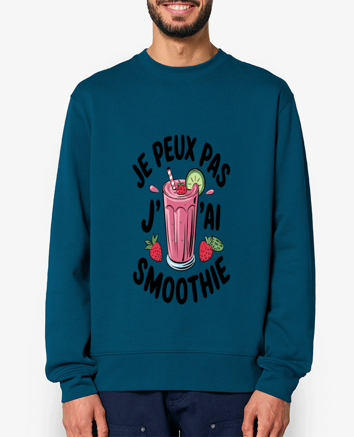 Sweat-shirt je peux pas j'ai smoothie Par bwilfy
