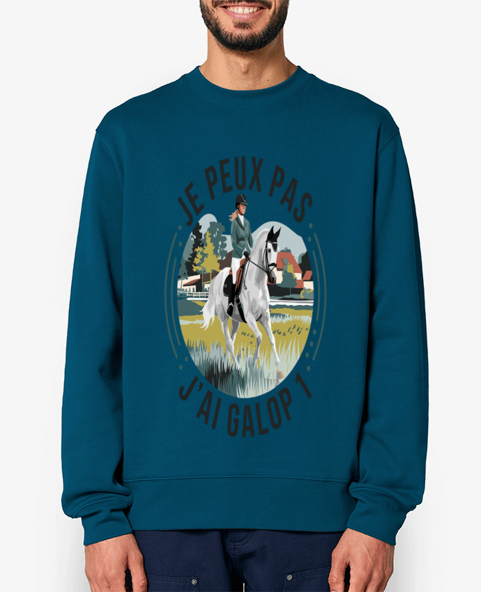 Sweat-shirt je peux pas j'ai galop1 Par bwilfy