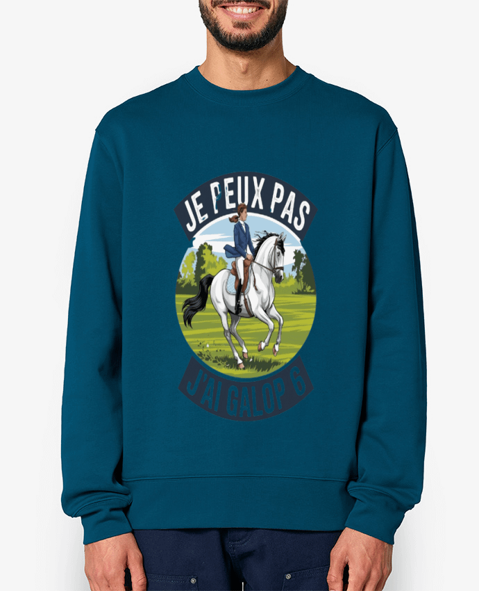 Sweat-shirt je peux pas j'ai galop6 Par bwilfy
