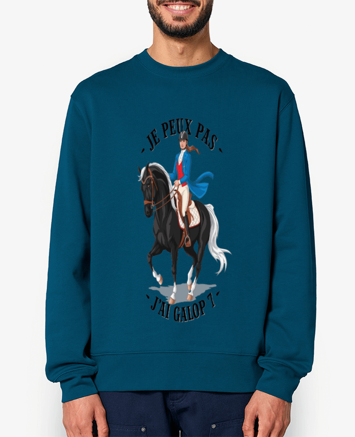 Sweat-shirt je peux pas j'ai galop 7 Par bwilfy