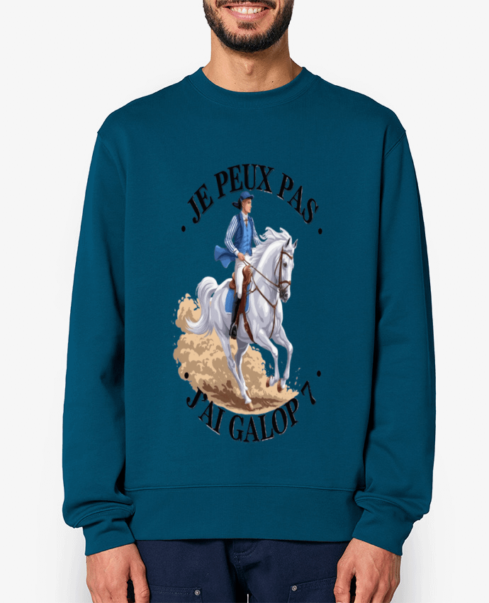 Sweat-shirt je peux pas j'ai galop7 Par bwilfy