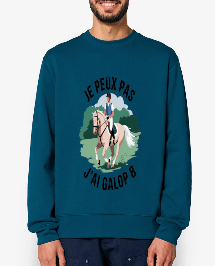 Sweat-shirt je peux pas j'ai galop8 Par bwilfy