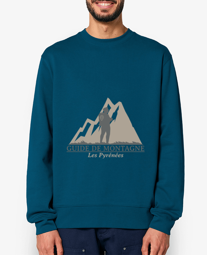Sweat-shirt Guide De Montagne (FR) - Les Pyrénées Par Zenika