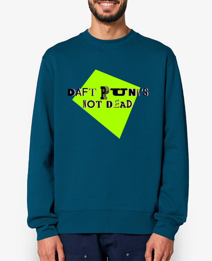 Sweat-shirt Daft Punk's Not Dead Par L'Homme Sandwich