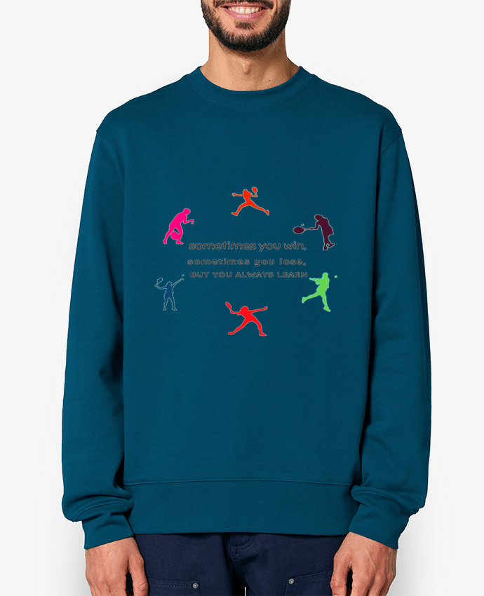 Sweat-shirt SOMETIMES YOU WIN Par SARA BOSS desgin