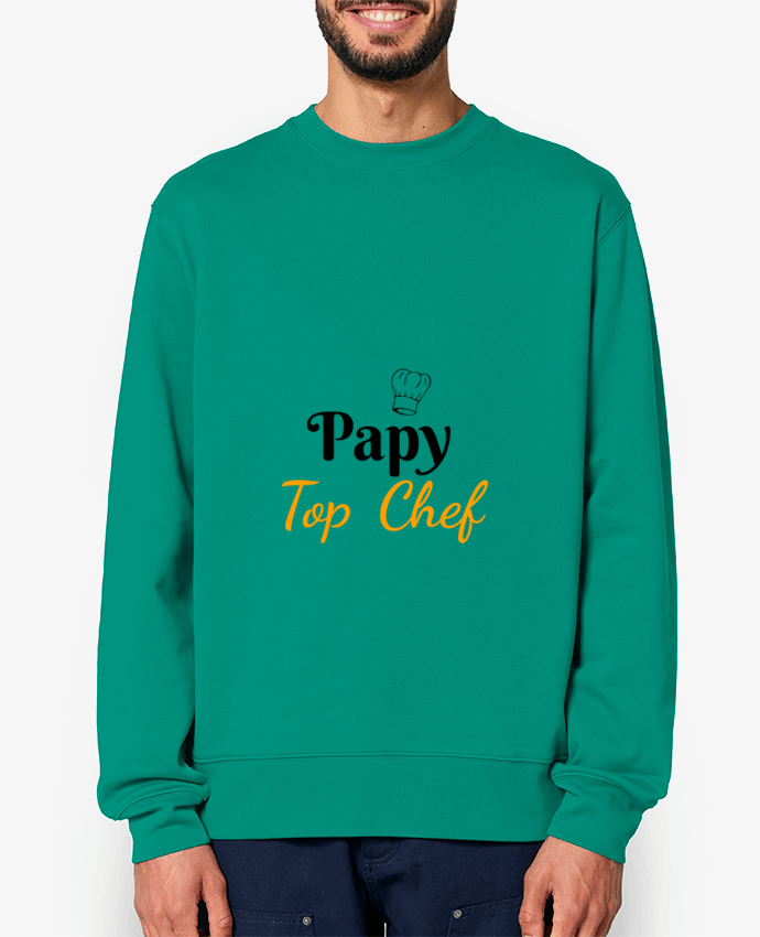 Sweat-shirt Papy Top Chef Par Seb337413