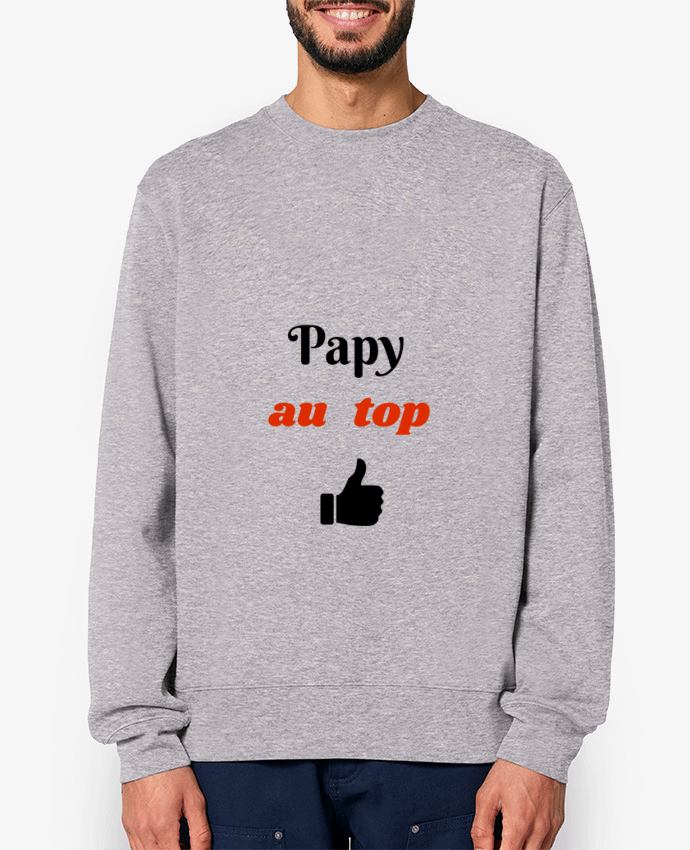 Sweat-shirt Papy au top Par Seb337413