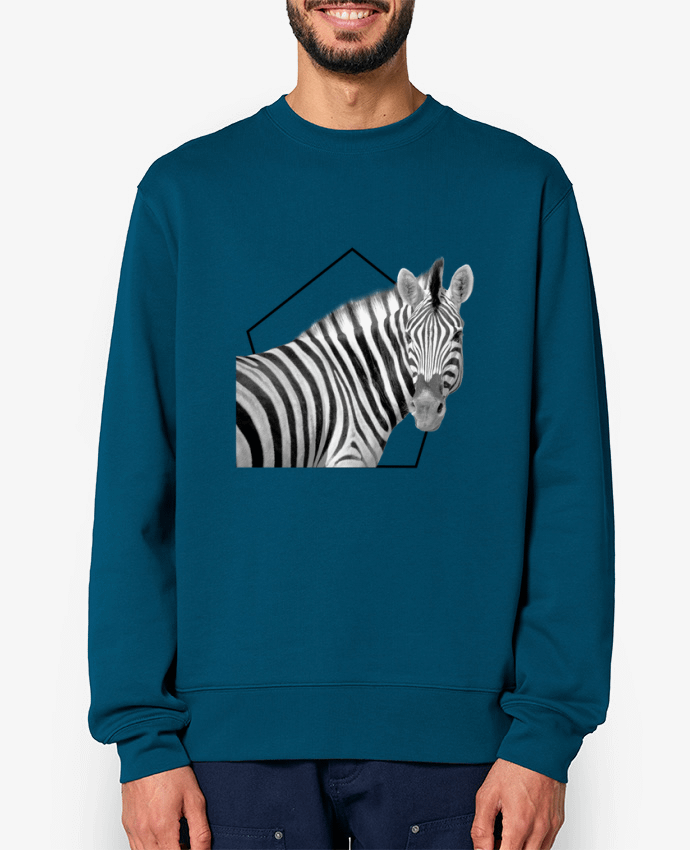 Sweat-shirt Zebra Par Pom
