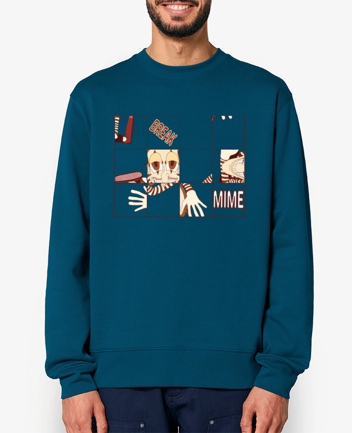 Sweat-shirt BREAK MIME Par Santiaguen