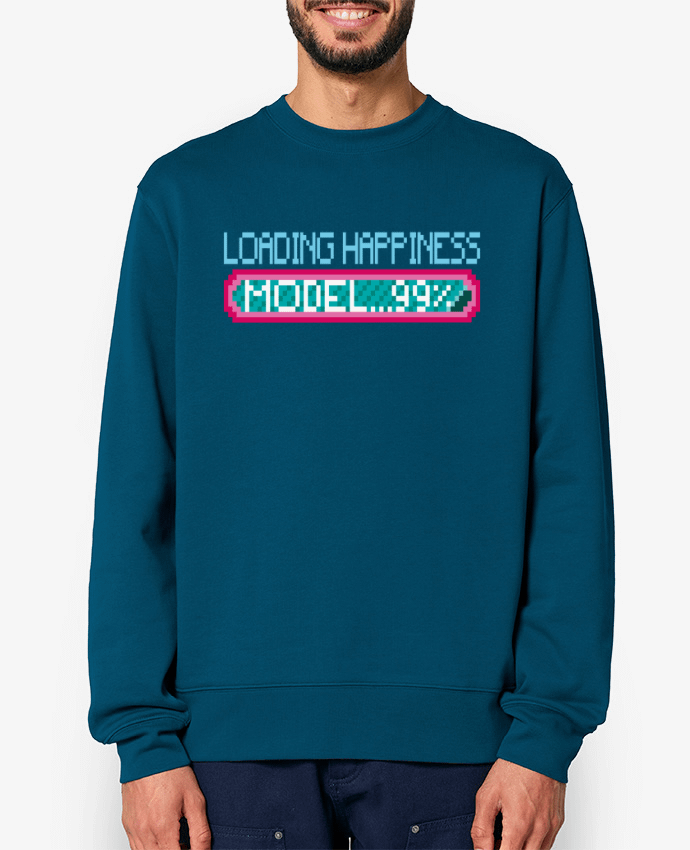 Sweat-shirt HAPPINESS MODEL Par Santiaguen