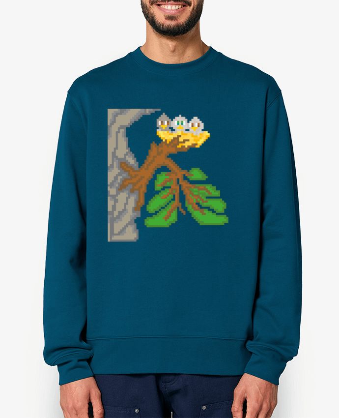 Sweat-shirt WISE NATURE Par Santiaguen