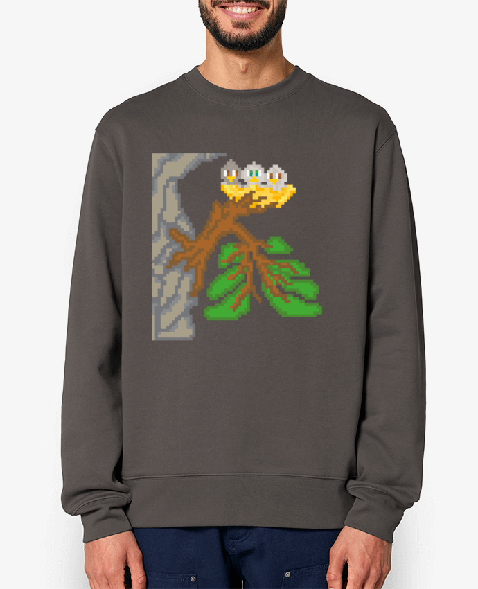 Sweat-shirt WISE NATURE Par Santiaguen