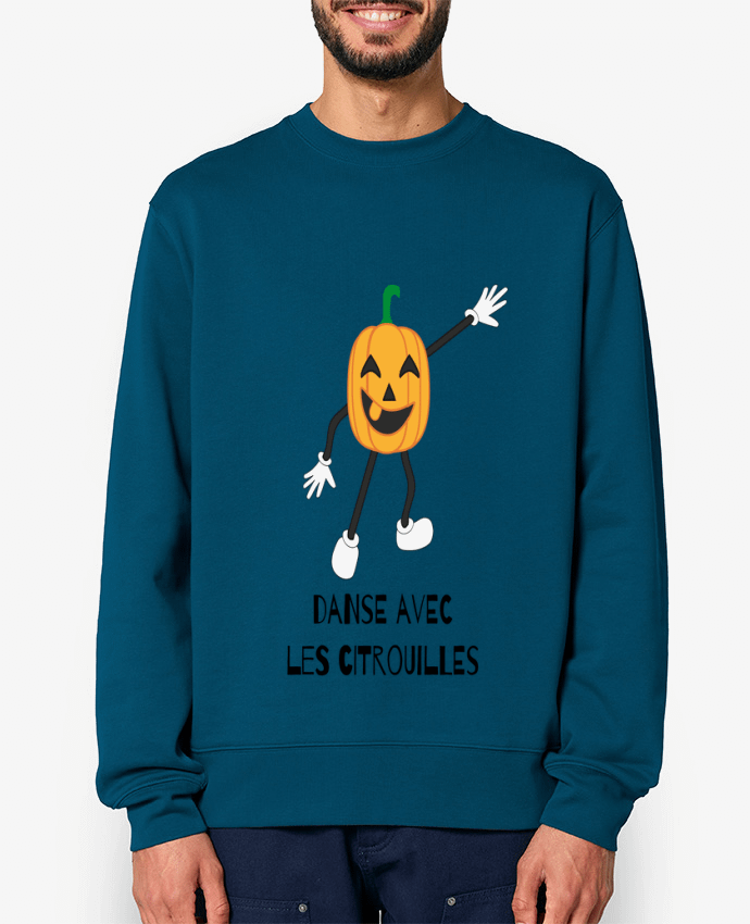 Sweat-shirt CITROUILLE HALLOWEEN DANSE PUMPKIN HUMOUR DANCE Par                               