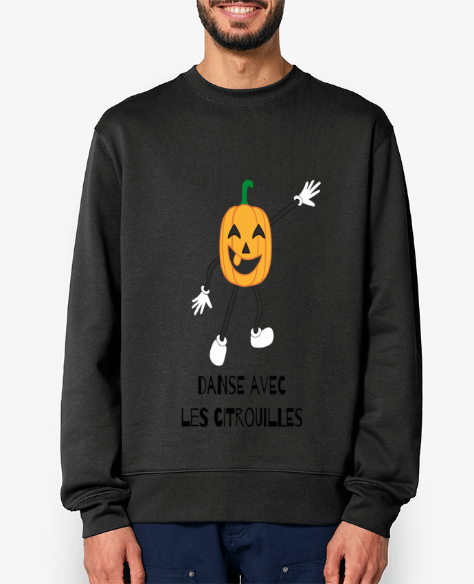 Sweat-shirt CITROUILLE HALLOWEEN DANSE PUMPKIN HUMOUR DANCE Par                               