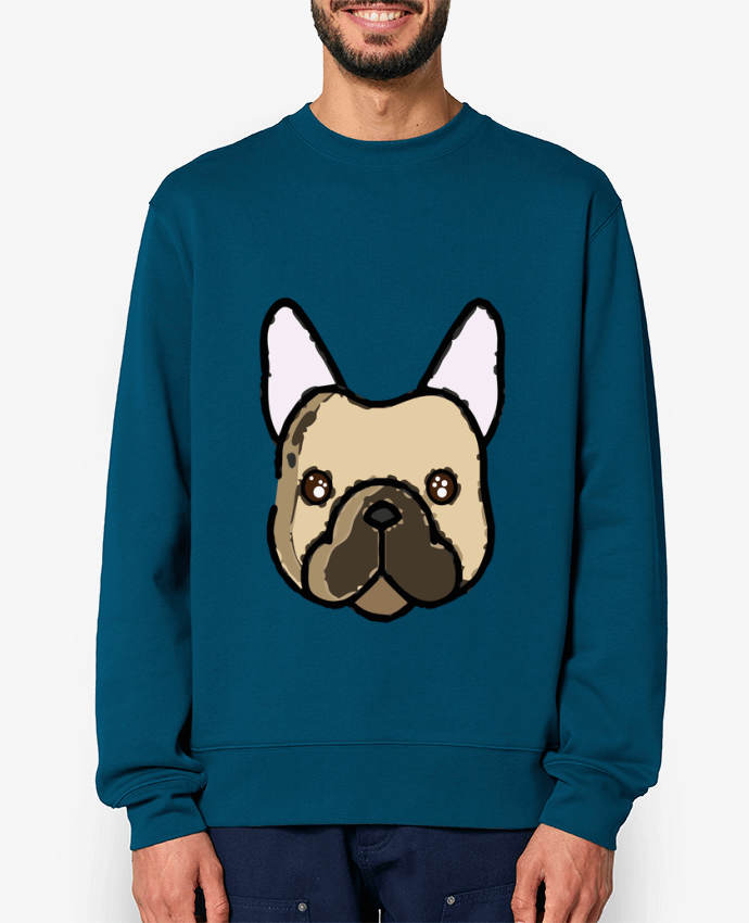 Sweat-shirt bouledogue Par Tosca_33